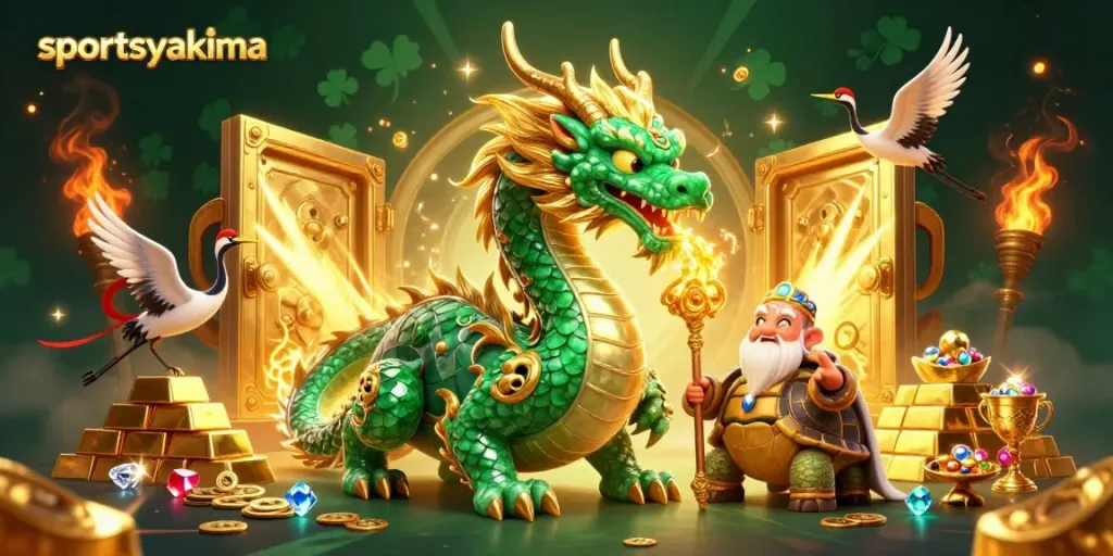 Experience exhilarating action with sportsyakima as the dragon ignites the gaming scene.