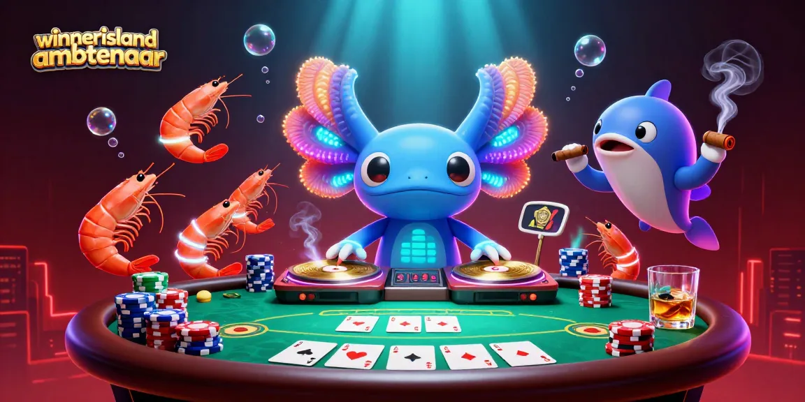 Spin the reels and win with the lively atmosphere of winnerisland ambtenaar, where vibrant characters and poker elements blend.